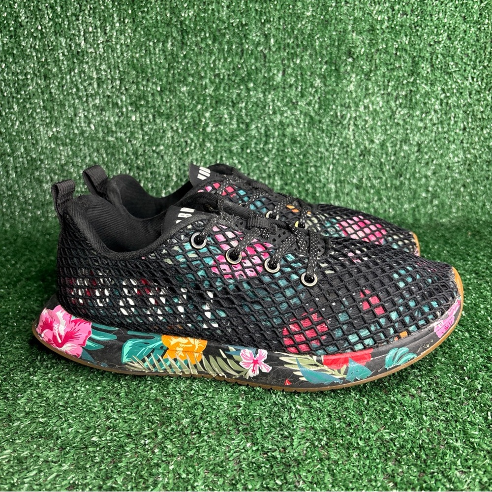 NOBULL Diamond‎ Mesh Runner Tropical Floral Size 8.5